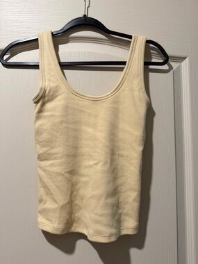 BUNDLE: Abercrombie Bra-free tank top blue and yellow